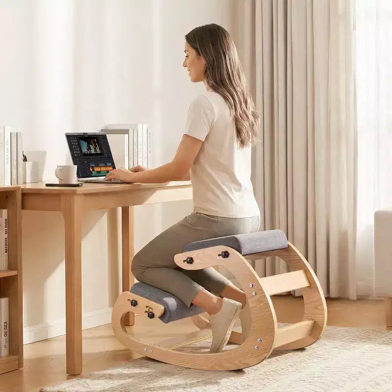 Chaise ergonomique à genoux – Chaise de bureau pour la correction de la posture