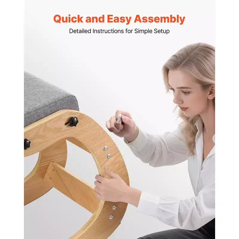 Chaise ergonomique à genoux – Chaise de bureau pour la correction de la posture