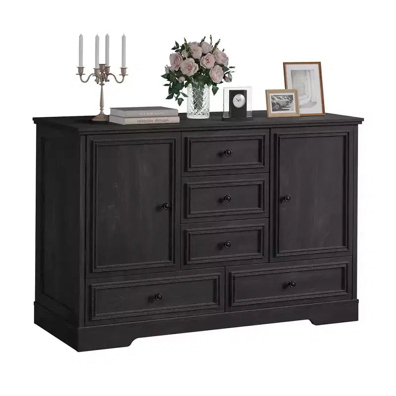 Buffet de salle à manger style ferme 119 cm – Rangement pour salle à manger