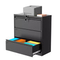 Metal Storage Cabinet, 73 Inch Garage Storage with Locking Doors and Adjustable Shelves, Heavy Duty Tool Cabinet with 3 Drawers for Office, Workshop