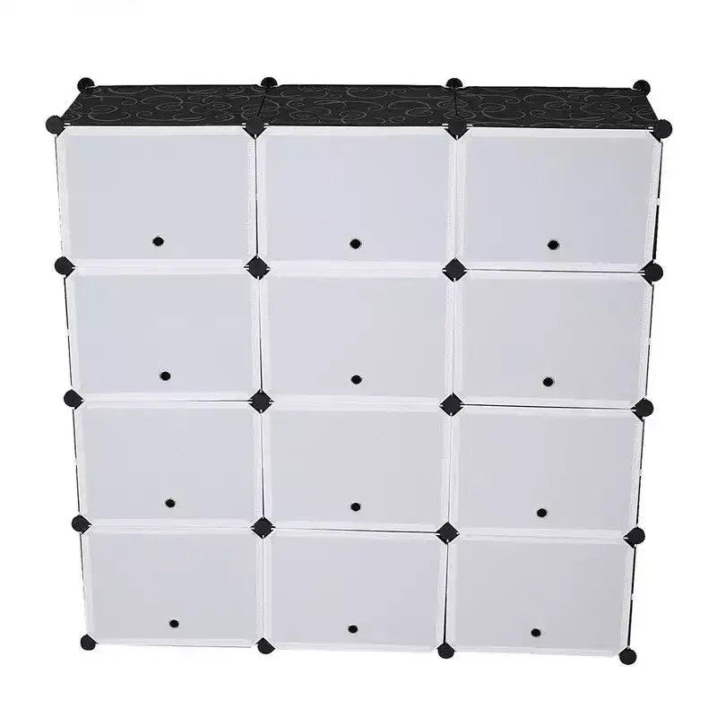 Meuble à chaussures modulaire DIY 21 cases – Grand organisateur de chaussures