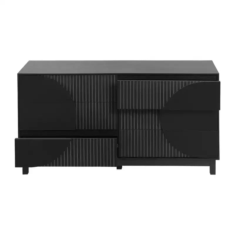 Commode moderne à 6 tiroirs – Grande commode de chambre