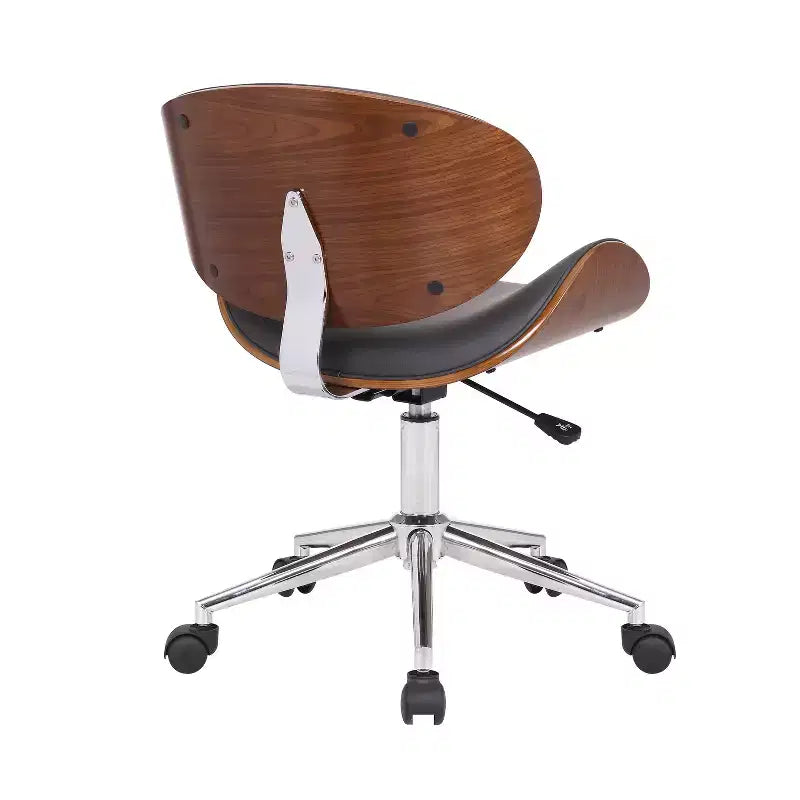 Chaise de bureau ergonomique avec support lombaire et hauteur réglable