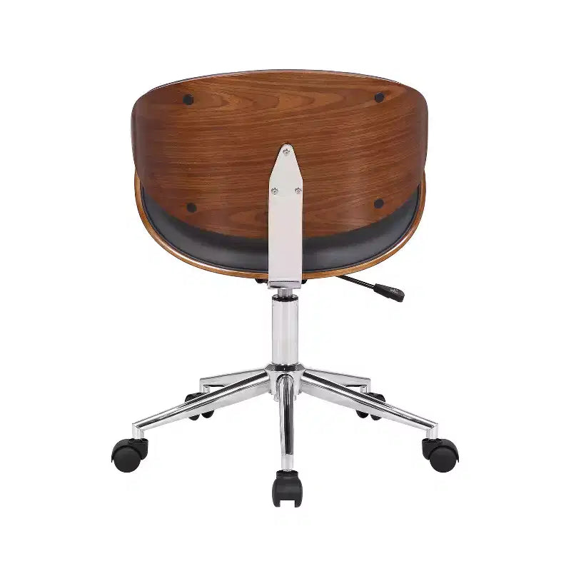 Chaise de bureau ergonomique avec support lombaire et hauteur réglable