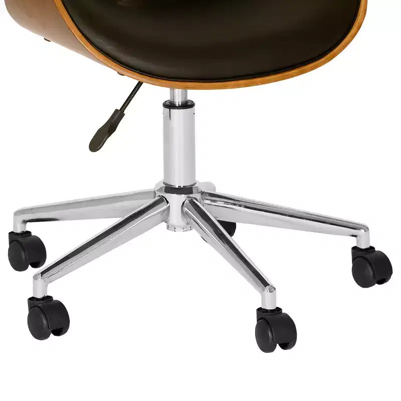 Chaise de bureau ergonomique avec support lombaire et hauteur réglable