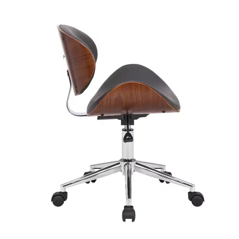 Chaise de bureau ergonomique avec support lombaire et hauteur réglable