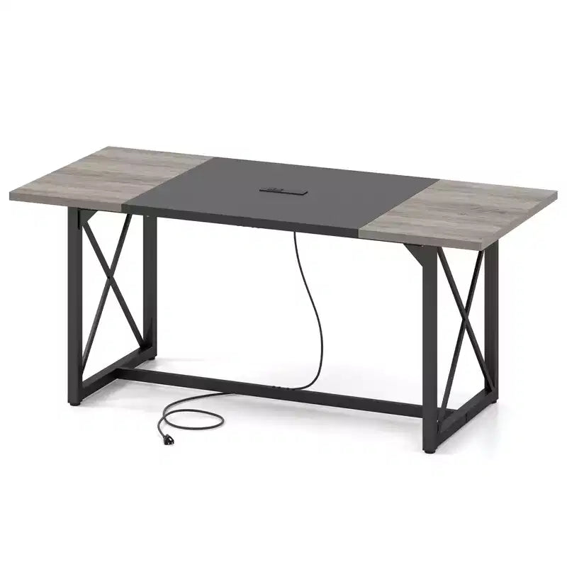 Table de conférence de 6 pieds – Table de réunion de bureau moderne