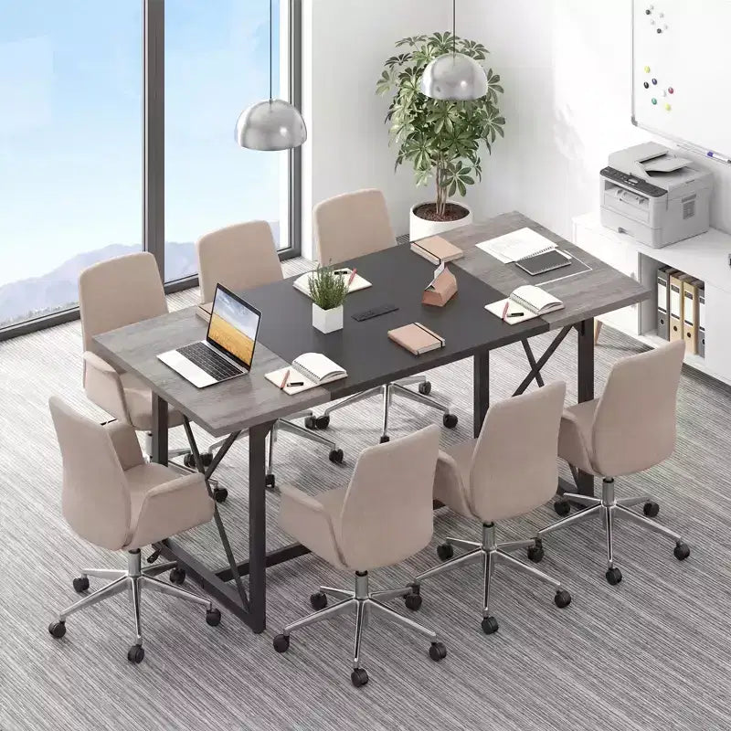 Table de conférence de 6 pieds – Table de réunion de bureau moderne