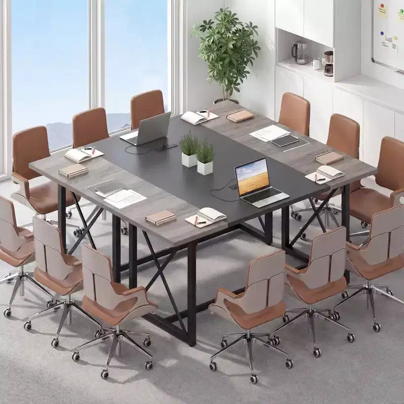 Table de conférence de 6 pieds – Table de réunion de bureau moderne