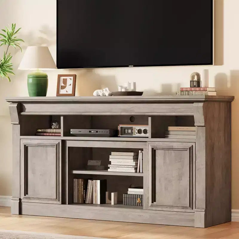 Meuble TV de style ferme – Meuble de divertissement pour téléviseurs jusqu'à 65 po