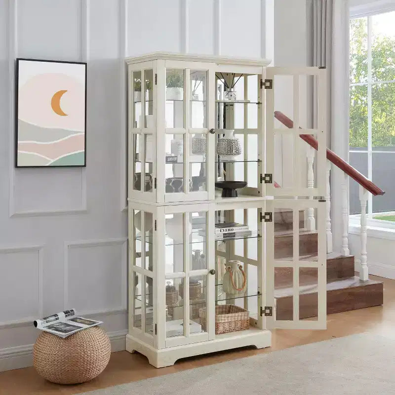 MAYEERTY Bathroom Countertop Cabinet Waterproof MDF 1 Door 1 Shelf Space-Saving