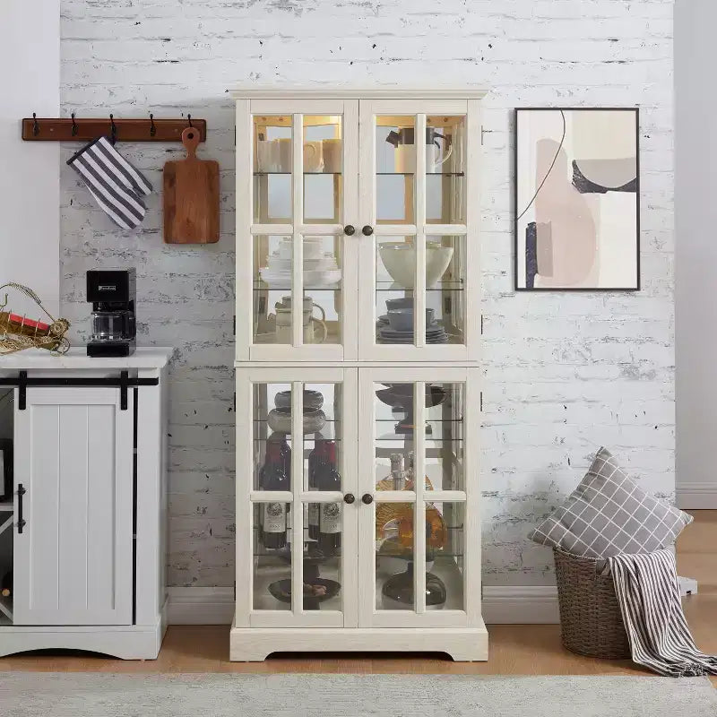 Meuble de salle de bain sous vasque étanche – 1 porte 1 étagère, gain de place, en MDF