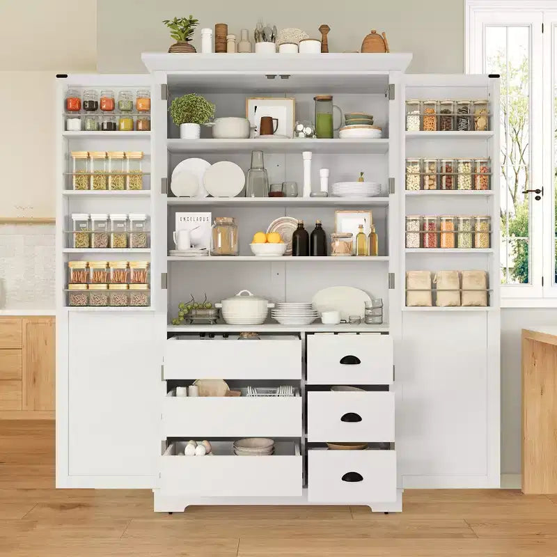 Garde-manger de cuisine autoportant de 72 po