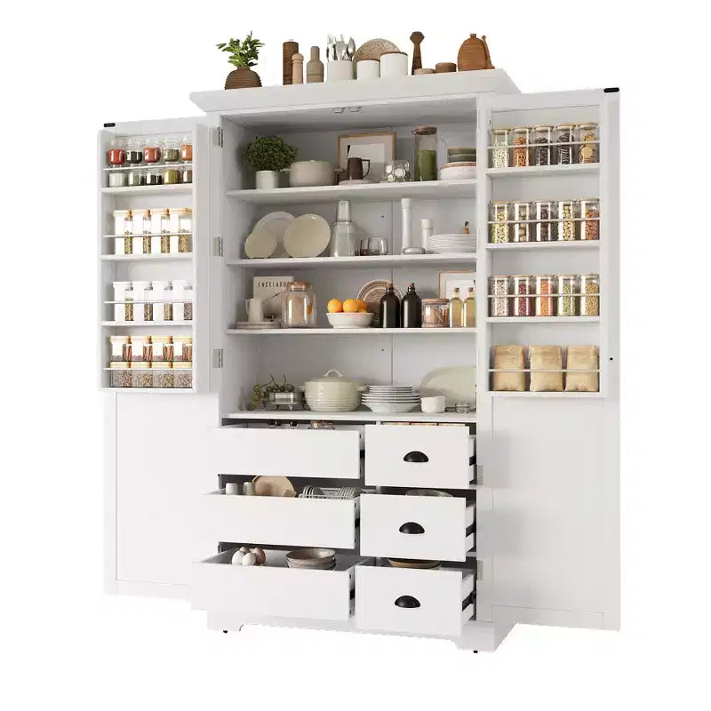 Garde-manger de cuisine autoportant de 72 po