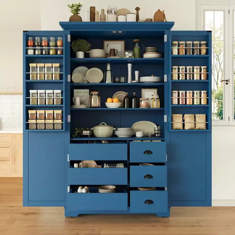 Garde-manger de cuisine autoportant de 72 po