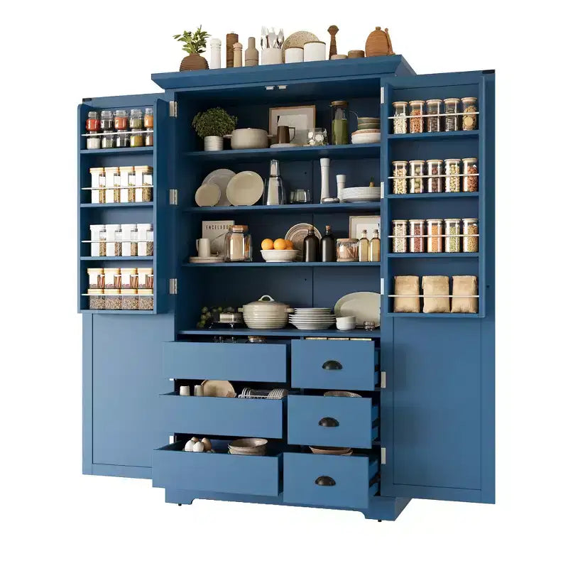 Garde-manger de cuisine autoportant de 72 po