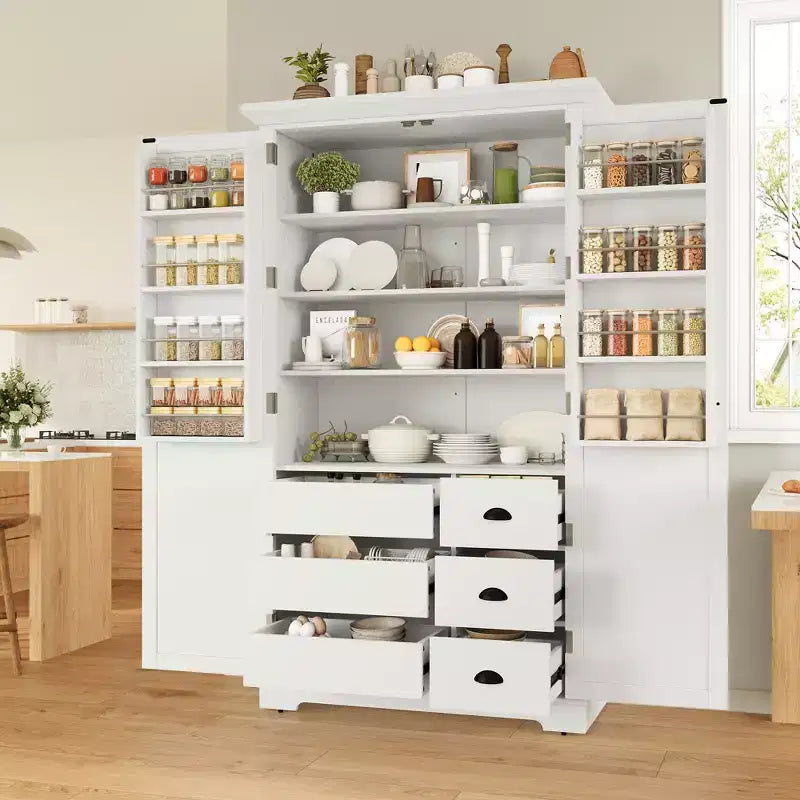 Garde-manger de cuisine autoportant de 72 po