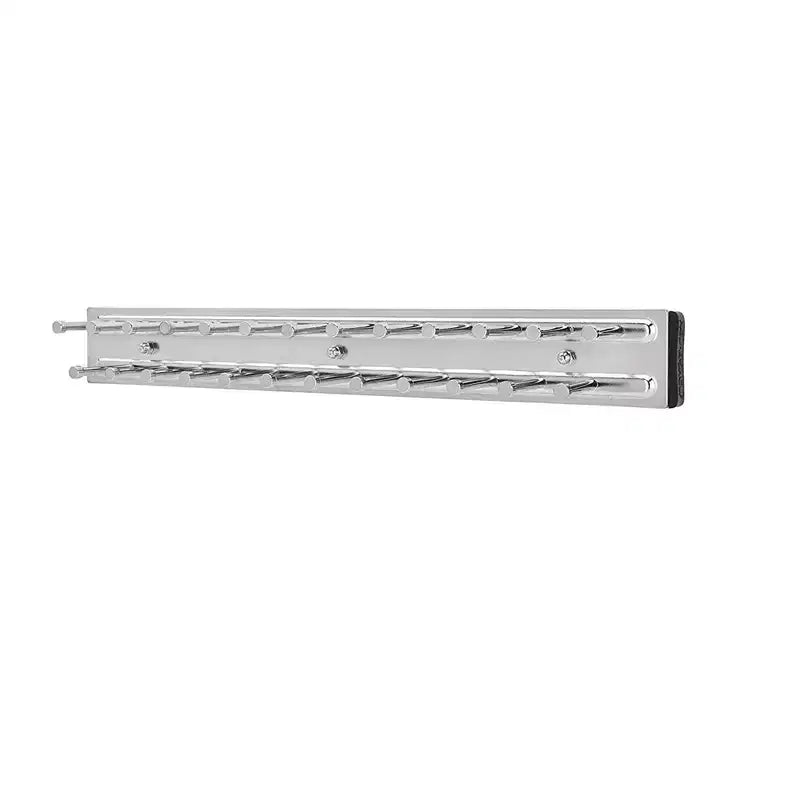 Support de rangement coulissant latéral 14" pour cravates et ceintures